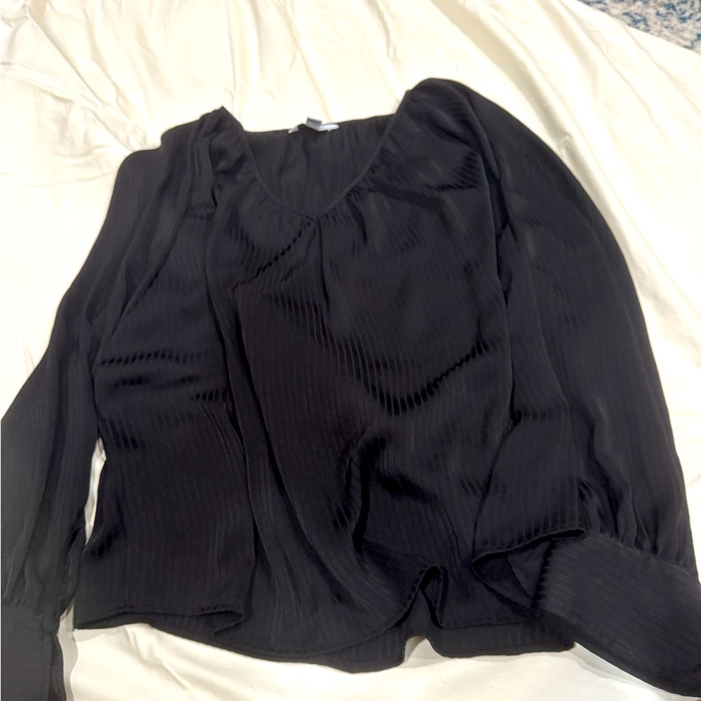 Nine W. silk dress shirt